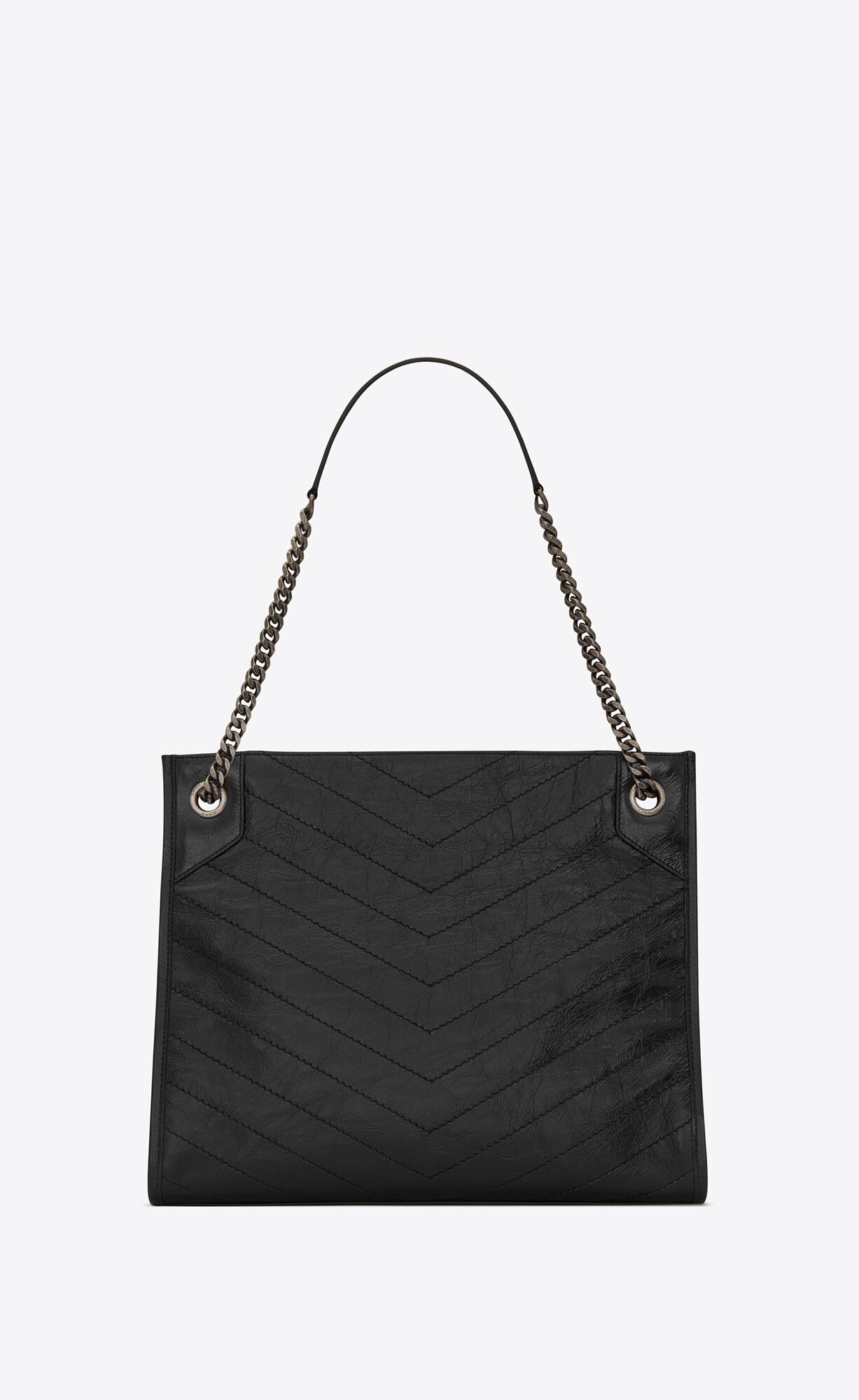 NIKI SHOPPING Vintage Leather Handbag